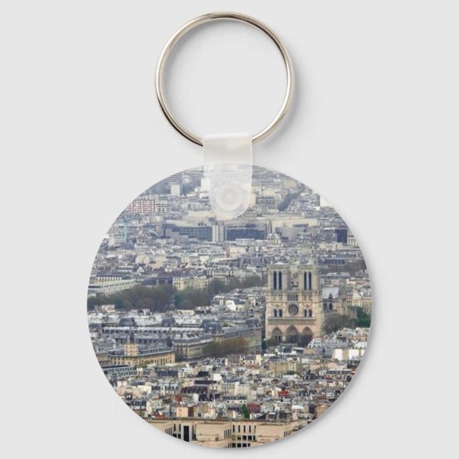 Notre Dame Paris Frankreich Schlüsselanhänger (Vorderseite)
