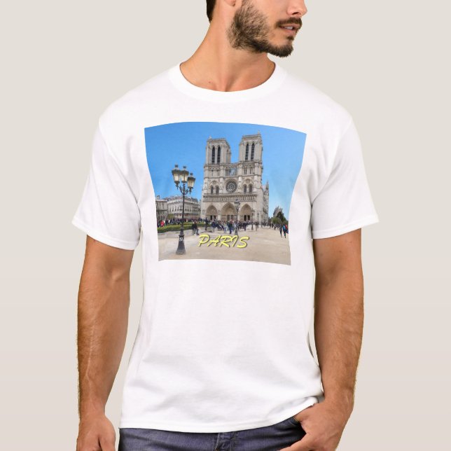 Notre Dame PARIS T-Shirt (Vorderseite)