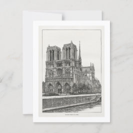 Notre Dame Postkarte