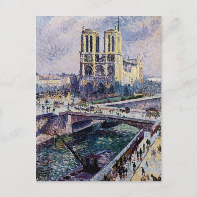 Notre Dame Postkarte (Vorderseite)