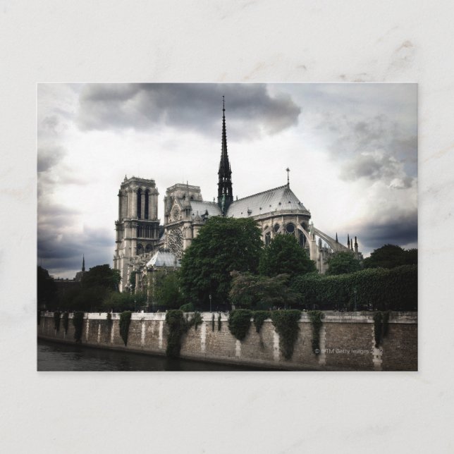 Notre Dame Postkarte (Vorderseite)