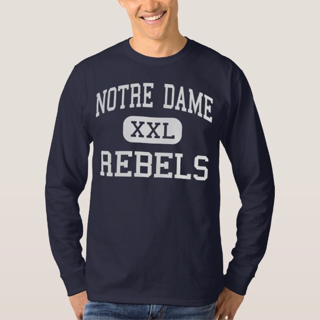 Notre Dame - Rebellen - hoch - Saint Louis T-Shirt (Vorderseite)