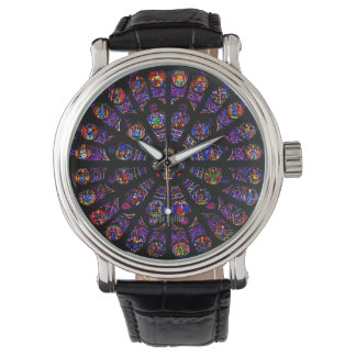 Notre Dame South Rose Window Armbanduhr