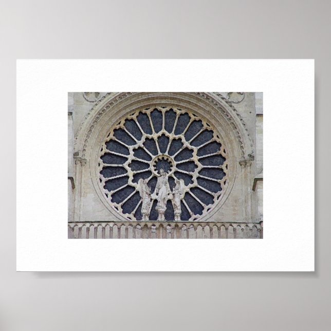 Notre Dame Up Close Poster (Vorne)