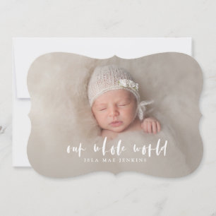 notre faire-part de naissance photo du monde entie