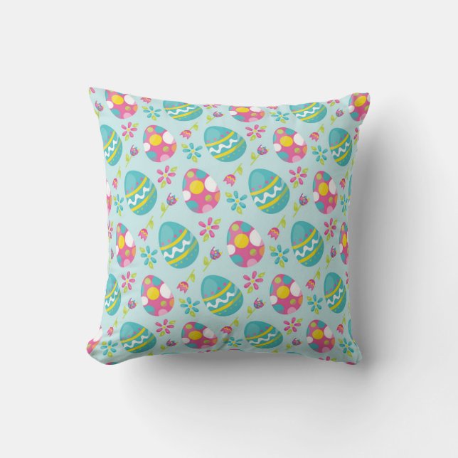 Notre heureux Coussin de Pâques pour le Décor Fest (Recto)