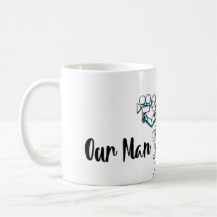 Notre homme à Berlin - Tasse (blau)