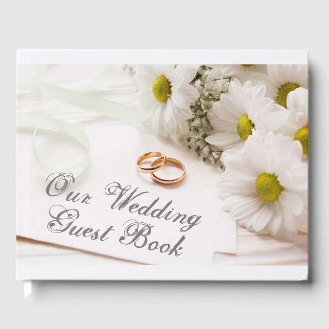 Notre livre d'hôtes Mariage (Recto)