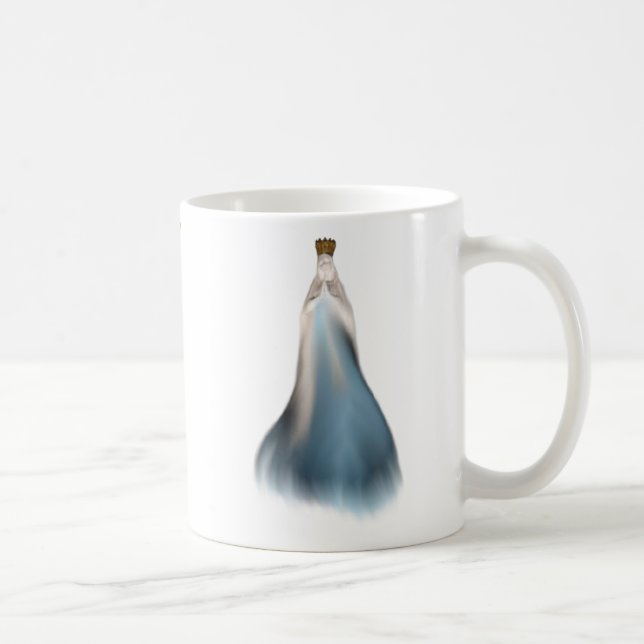 Notre Madame de tasse de café de Lourdes (Droite)