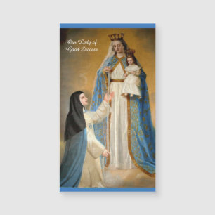 Notre Madame des cartes magnétiques religieuses d