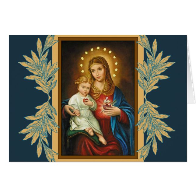 Notre Madame du coeur impeccable et douleureux (Devant horizontal)