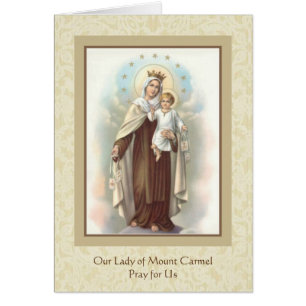 Notre Madame du mont Carmel Jésus omoplate