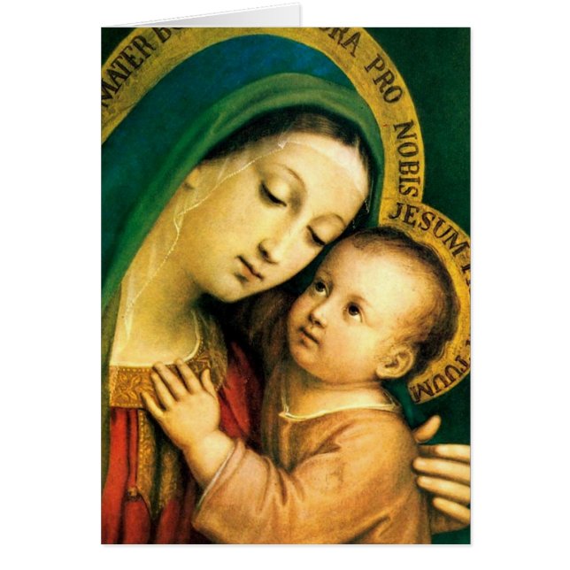 Notre Madame Of Good Counsel Please prient pour (Devant)