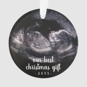 Notre Meilleur Cadeau De Noël Cute Ultrasound Phot