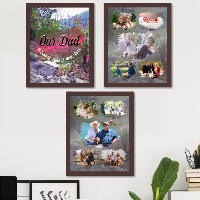 Notre papa Famille Collage Yelapa Trail 821 (Créateur téléchargé)