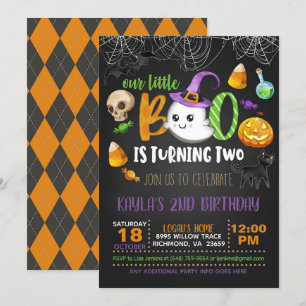 Notre petit garçon va faire deux invitations - Blk