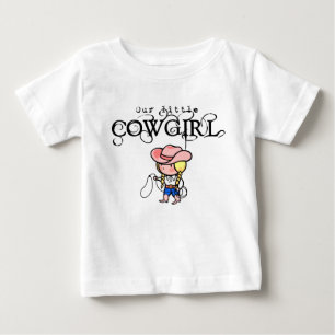 Notre petit T-shirt de cow-girl pour des