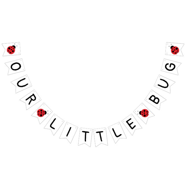Notre petite bannière de bug, bannière de ladybug, (Tout)