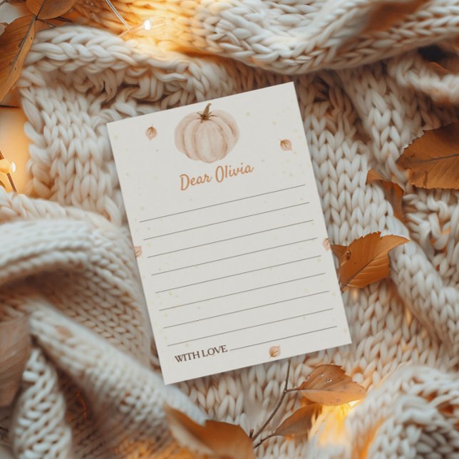 Notre petite carte Citrouille pour l'heure d'anniv (Créateur téléchargé)