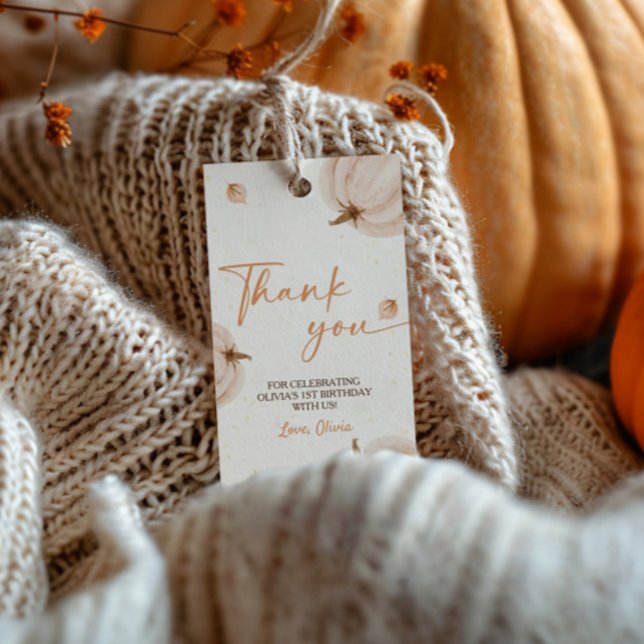 Notre petite étiquette de remerciement d'anniversa (Créateur téléchargé)