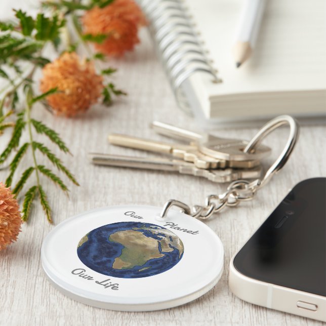 Notre Porte - clé Planète (Devant droit)