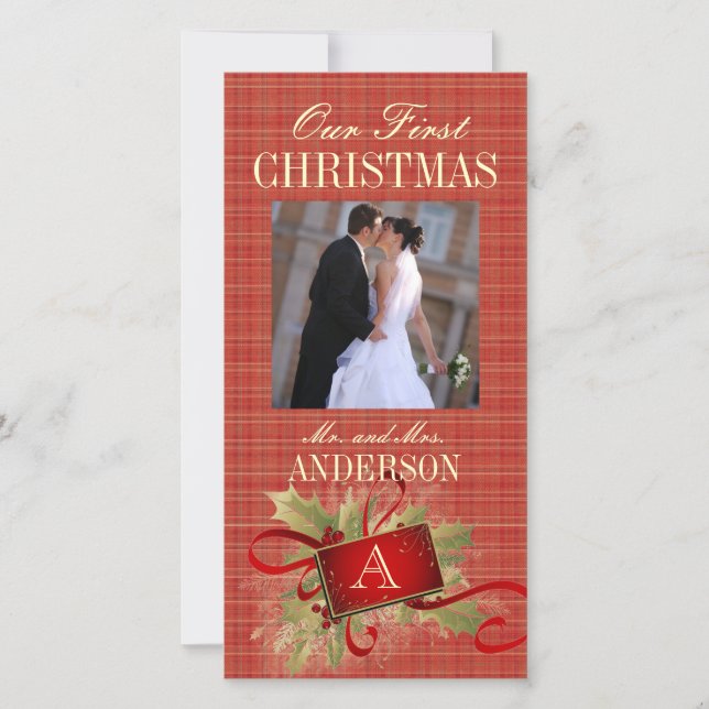 Notre premier Mariage de monographie de Noël Carte (Devant)