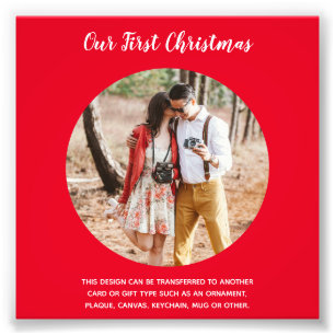 Notre premier Modèle photo de Noël - Créer soi-mêm