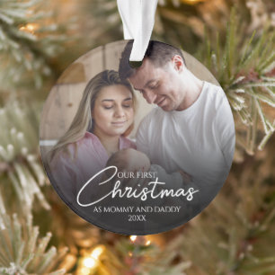 Notre Premier Noël Comme Maman Et Papa Photo