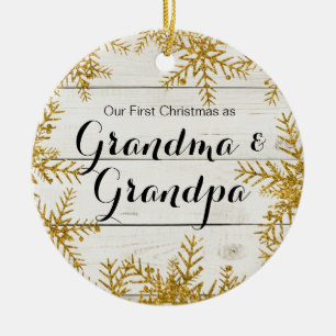 Notre premier Noël comme ornement de grand-maman