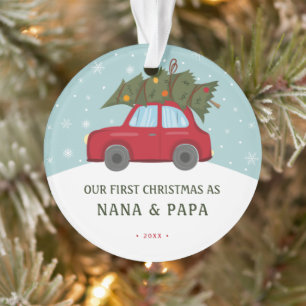 Notre premier Noël en tant que grands-parents arbr