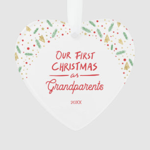 Notre premier Noël en tant que grands-parents Phot