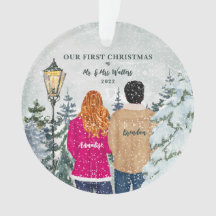 Notre premier Noël en tant que M. et Mme.