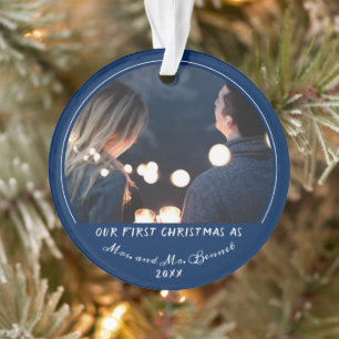 Notre premier Noël en tant que Mme & Mme Photo de