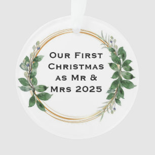Notre premier Noël en tant que Monsieur & Madame E