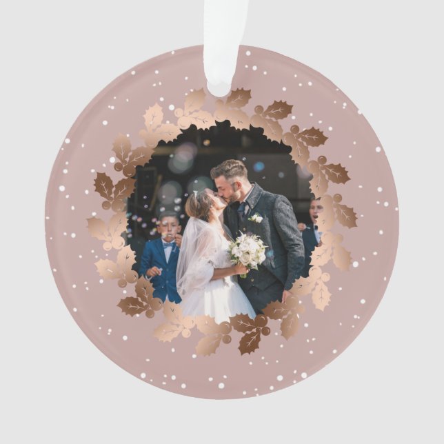 Notre premier Noël en tant que Monsieur. & Mme mar (devant)
