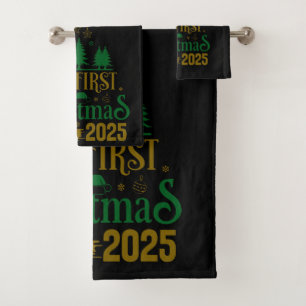 Notre Premier Noël Ensemble 2025 Noir