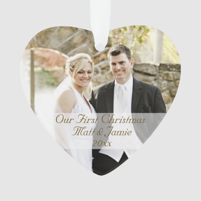 Notre premier Noël ensemble Couple's (devant)