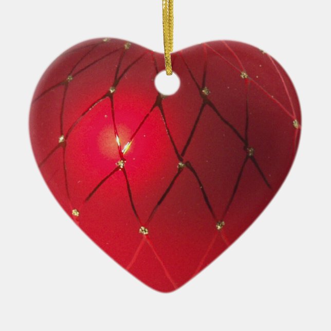Notre premier Noël Ensemble Ornement Coeur (Devant)