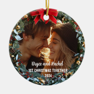 Notre premier Noël ensemble Ornement personnalisé