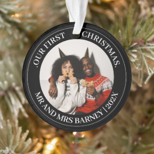 Notre premier Noël M. et Mme Newlysée élégant