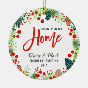 Notre premier ornement à la maison de Noël