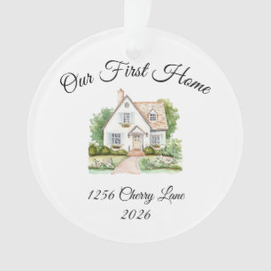 Notre Premier Ornement de Maison, Ornement de Noël