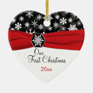 Notre premier ornement de souvenir de Noël