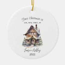 Notre première maison Ornement de Noël 2023 Person