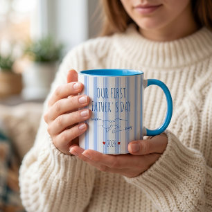 Notre première tasse de fête des pères