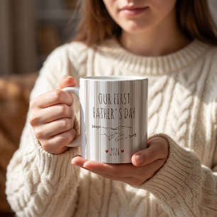 Notre première tasse de fête des pères