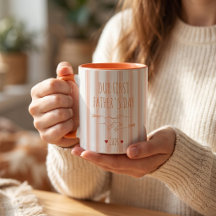 Notre première tasse de fête des pères
