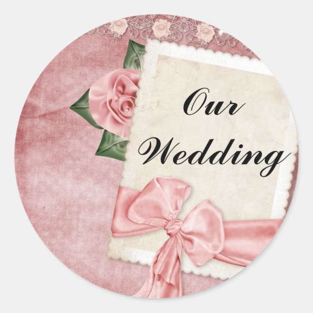 Notre Sticker Mariage (Devant)
