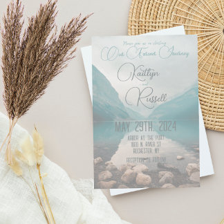 Notre voyage infini | Faire-part de mariage modern