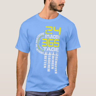 Notruf 112 des Feuerwehrdienstes D T-Shirt